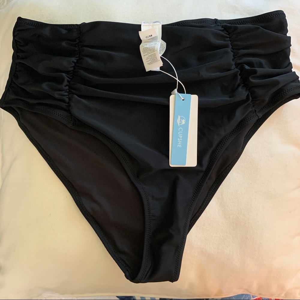 Hi-Waist Bathing Suit Bottom